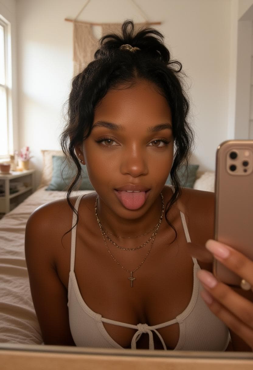 Vixn — bedroom selfie